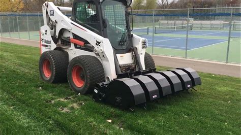 skid steer aerator